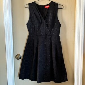 Kirna Zabête for Target holiday Party dress. Black, metallic, W/pockets, A-line